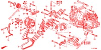 MOTOR BEVESTIGING BEUGEL (DIESEL) voor Honda ACCORD DIESEL 2.2 ELEGANCE PACK 4 deuren 6-versnellings handgeschakelde versnellingsbak 2012