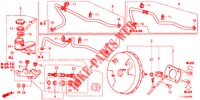 REM HOOFDCILINDER/HOOFDSPANNING (LH) voor Honda ACCORD DIESEL 2.2 ELEGANCE PACK 4 deuren 6-versnellings handgeschakelde versnellingsbak 2012