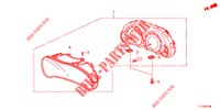 SNELHEIDSMETER  voor Honda ACCORD DIESEL 2.2 ELEGANCE PACK 4 deuren 6-versnellings handgeschakelde versnellingsbak 2012