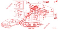 VERWARMING REGELAAR  voor Honda ACCORD DIESEL 2.2 ELEGANCE PACK 4 deuren 6-versnellings handgeschakelde versnellingsbak 2012