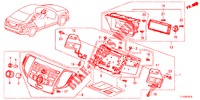 AUDIO UNIT  voor Honda ACCORD DIESEL 2.2 ELEGANCE PACK 4 deuren 5-traps automatische versnellingsbak 2012