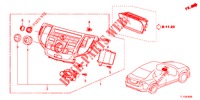 CENTER MODULE (NAVIGATION) voor Honda ACCORD DIESEL 2.2 ELEGANCE PACK 4 deuren 5-traps automatische versnellingsbak 2012