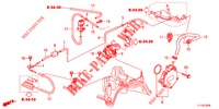 INSTALLATIEPIJP/VACUUMPOMP (DIESEL) voor Honda ACCORD DIESEL 2.2 ELEGANCE PACK 4 deuren 5-traps automatische versnellingsbak 2012