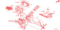 INSTRUMENTEN AFWERKING (COTE DE CONDUCTEUR) (LH) voor Honda ACCORD DIESEL 2.2 ELEGANCE PACK 4 deuren 5-traps automatische versnellingsbak 2012