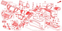 INSTRUMENTEN AFWERKING (COTE DE PASSAGER) (LH) voor Honda ACCORD DIESEL 2.2 ELEGANCE PACK 4 deuren 5-traps automatische versnellingsbak 2012