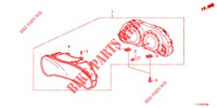 SNELHEIDSMETER  voor Honda ACCORD DIESEL 2.2 ELEGANCE PACK 4 deuren 5-traps automatische versnellingsbak 2012