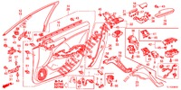 VOOR PORTIER VOERING (LH) voor Honda ACCORD DIESEL 2.2 ELEGANCE PACK 4 deuren 5-traps automatische versnellingsbak 2012
