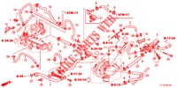 WATERSLANG/VERWARMING KANAAL (DIESEL) voor Honda ACCORD DIESEL 2.2 ELEGANCE PACK 4 deuren 5-traps automatische versnellingsbak 2012
