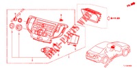 CENTER MODULE (NAVIGATION) voor Honda ACCORD DIESEL 2.2 EXECUTIVE 4 deuren 6-versnellings handgeschakelde versnellingsbak 2012