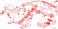 TOEVOERPIJP/VENTILATORPIJP (LH) voor Honda ACCORD DIESEL 2.2 EXECUTIVE 4 deuren 6-versnellings handgeschakelde versnellingsbak 2012