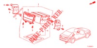 AUDIO UNIT (NAVIGATION) voor Honda ACCORD DIESEL 2.2 LUXURY 4 deuren 5-traps automatische versnellingsbak 2012