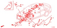 BEDRADINGSBUNDEL (1) (LH) voor Honda ACCORD DIESEL 2.2 LUXURY 4 deuren 5-traps automatische versnellingsbak 2012