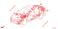 BEDRADINGSBUNDEL (2) (LH) voor Honda ACCORD DIESEL 2.2 LUXURY 4 deuren 5-traps automatische versnellingsbak 2012