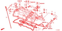 CILINDERKOP AFDEKKING (DIESEL) voor Honda ACCORD DIESEL 2.2 LUXURY 4 deuren 5-traps automatische versnellingsbak 2012