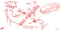 KOPLAMP SPROEIERWISSER(S)  voor Honda ACCORD DIESEL 2.2 LUXURY 4 deuren 5-traps automatische versnellingsbak 2012