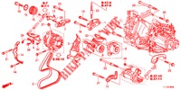 MOTOR BEVESTIGING BEUGEL (DIESEL) voor Honda ACCORD DIESEL 2.2 LUXURY 4 deuren 5-traps automatische versnellingsbak 2012