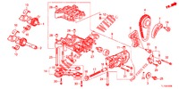 OLIEPOMP (DIESEL) voor Honda ACCORD DIESEL 2.2 LUXURY 4 deuren 5-traps automatische versnellingsbak 2012