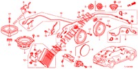 RADIO ANTENNE/LUIDSPREKER (LH) voor Honda ACCORD DIESEL 2.2 LUXURY 4 deuren 5-traps automatische versnellingsbak 2012