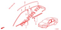 VOOR GRILLE/GIETWERK  voor Honda ACCORD DIESEL 2.2 LUXURY 4 deuren 5-traps automatische versnellingsbak 2012