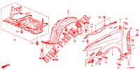 VOOR KAPPEN  voor Honda ACCORD DIESEL 2.2 LUXURY 4 deuren 5-traps automatische versnellingsbak 2012