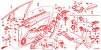 VOOR PORTIER VOERING (LH) voor Honda ACCORD DIESEL 2.2 LUXURY 4 deuren 5-traps automatische versnellingsbak 2012