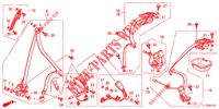 VOOR ZITTING/VEILIGHEIDSRIEMEN  voor Honda ACCORD DIESEL 2.2 LUXURY 4 deuren 5-traps automatische versnellingsbak 2012