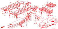 ZIJ DORPEL VERSIERING/ONDER AFDEKKING  voor Honda ACCORD DIESEL 2.2 LUXURY 4 deuren 5-traps automatische versnellingsbak 2012