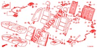 ACHTER ZITTING/VEILIGHEIDSGORDEL(2DE)  voor Honda ACCORD DIESEL 2.2 EXECUTIVE H 4 deuren 6-versnellings handgeschakelde versnellingsbak 2012