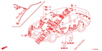 BEDRADINGSBUNDEL (3) (LH) voor Honda ACCORD DIESEL 2.2 EXECUTIVE H 4 deuren 6-versnellings handgeschakelde versnellingsbak 2012