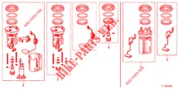 BRANDSTOFTANK KLEINE ONDERDELEN  voor Honda ACCORD DIESEL 2.2 EXECUTIVE H 4 deuren 6-versnellings handgeschakelde versnellingsbak 2012
