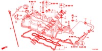 CILINDERKOP AFDEKKING (DIESEL) voor Honda ACCORD DIESEL 2.2 EXECUTIVE H 4 deuren 6-versnellings handgeschakelde versnellingsbak 2012