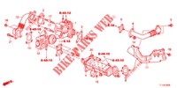 EGR KLEP (DIESEL) voor Honda ACCORD DIESEL 2.2 EXECUTIVE H 4 deuren 6-versnellings handgeschakelde versnellingsbak 2012