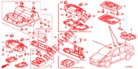 INTERIEUR VERLICHTING (2) voor Honda ACCORD DIESEL 2.2 EXECUTIVE H 4 deuren 6-versnellings handgeschakelde versnellingsbak 2012