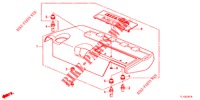 MOTOR AFDEKKING (DIESEL) voor Honda ACCORD DIESEL 2.2 EXECUTIVE H 4 deuren 6-versnellings handgeschakelde versnellingsbak 2012