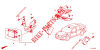 RADAR/LKAS  voor Honda ACCORD DIESEL 2.2 EXECUTIVE H 4 deuren 6-versnellings handgeschakelde versnellingsbak 2012