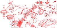 RADIO ANTENNE/LUIDSPREKER (LH) voor Honda ACCORD DIESEL 2.2 EXECUTIVE H 4 deuren 6-versnellings handgeschakelde versnellingsbak 2012