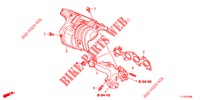 UITLAAT SPRUITSTUK (DIESEL) voor Honda ACCORD DIESEL 2.2 EXECUTIVE H 4 deuren 6-versnellings handgeschakelde versnellingsbak 2012