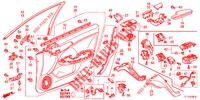 VOOR PORTIER VOERING (LH) voor Honda ACCORD DIESEL 2.2 EXECUTIVE H 4 deuren 6-versnellings handgeschakelde versnellingsbak 2012