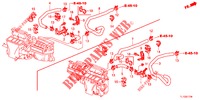 WATERSLANG/VERWARMING KANAAL (DIESEL) voor Honda ACCORD DIESEL 2.2 EXECUTIVE H 4 deuren 6-versnellings handgeschakelde versnellingsbak 2012