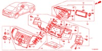 AUDIO UNIT  voor Honda ACCORD DIESEL 2.2 S 4 deuren 6-versnellings handgeschakelde versnellingsbak 2012