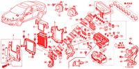 BEDIENINGSEENNEID (COMPARTIMENT MOTEUR) (1) (DIESEL) voor Honda ACCORD DIESEL 2.2 S 4 deuren 6-versnellings handgeschakelde versnellingsbak 2012