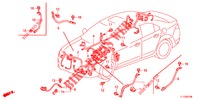 BEDRADINGSBUNDEL (1) (LH) voor Honda ACCORD DIESEL 2.2 S 4 deuren 6-versnellings handgeschakelde versnellingsbak 2012