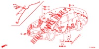 BEDRADINGSBUNDEL (3) (LH) voor Honda ACCORD DIESEL 2.2 S 4 deuren 6-versnellings handgeschakelde versnellingsbak 2012