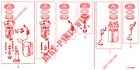 BRANDSTOFTANK KLEINE ONDERDELEN  voor Honda ACCORD DIESEL 2.2 S 4 deuren 6-versnellings handgeschakelde versnellingsbak 2012