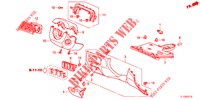 INSTRUMENTEN AFWERKING (COTE DE CONDUCTEUR) (LH) voor Honda ACCORD DIESEL 2.2 S 4 deuren 6-versnellings handgeschakelde versnellingsbak 2012