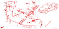 KOPLAMP SPROEIERWISSER(S)  voor Honda ACCORD DIESEL 2.2 S 4 deuren 6-versnellings handgeschakelde versnellingsbak 2012