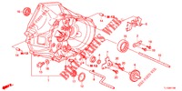 KOPPELING BEHUIZING (DIESEL) voor Honda ACCORD DIESEL 2.2 S 4 deuren 6-versnellings handgeschakelde versnellingsbak 2012