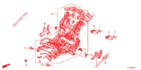V. ZITTING COMPONENTEN (G.) (SIEGE REGLAGE MANUEL) voor Honda ACCORD DIESEL 2.2 S 4 deuren 6-versnellings handgeschakelde versnellingsbak 2012