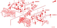 WATERSLANG/VERWARMING KANAAL (DIESEL) voor Honda ACCORD DIESEL 2.2 S 4 deuren 6-versnellings handgeschakelde versnellingsbak 2012