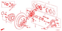 ACHTER REM (2) voor Honda ACCORD DIESEL 2.2 S 4 deuren 5-traps automatische versnellingsbak 2012